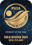 PASA Gold Winner - Product of the Year 2020