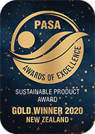 PASA Gold Winner - Sustainable Product of the Year 2020