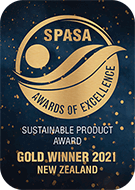PASA Gold Winner - Sustainable Product of the Year 2021